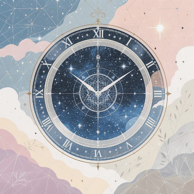 A cosmic clock — the sky as a mirror of time