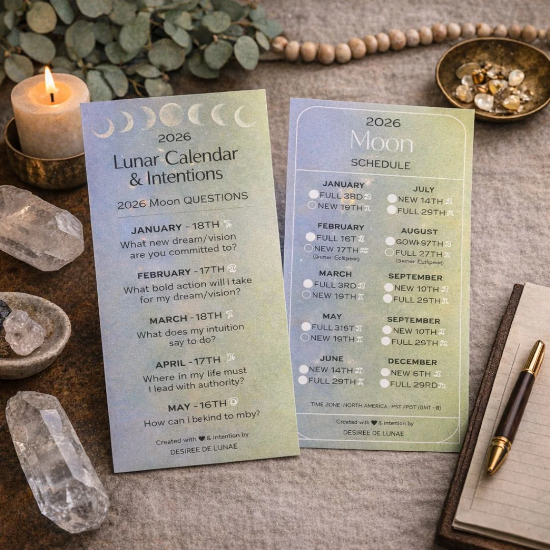 New Moon intentions